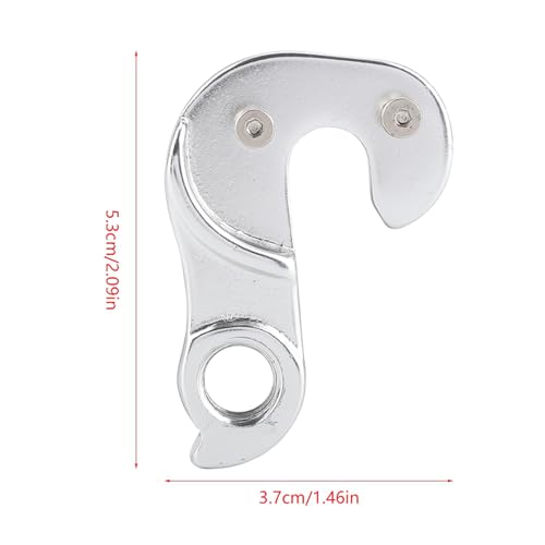 Gancho de desviador mecânico de engrenagem traseira de liga de alumínio de 4 tamanhos, gancho de eng