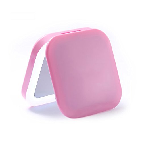 Miroir de maquillage rechargeable avec loupe pour ne plus rater vos soins en déplacement