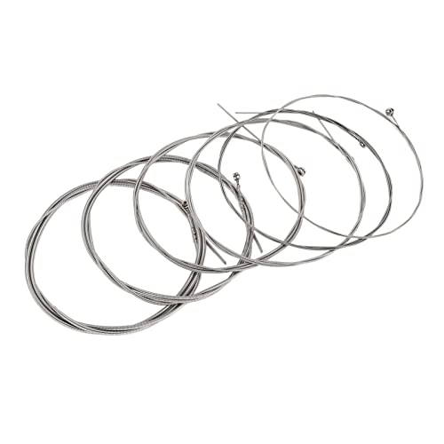 Cuerdas para bajo Cuerdas para bajo Enrolladas de Aleación de Níquel Tono Brillante Sensación Cuerdas...