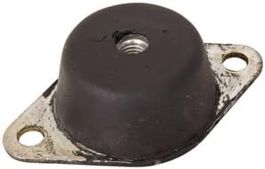 3/8-16 THD, Durometer 70, 730 Lbs.Load Inch Compression Vibration Mount, Style C, Neoprene (1 Each)