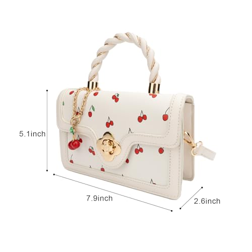 Bolso Cherry Crossbody para Mujer y Niña en Cuero PU miniatura 5