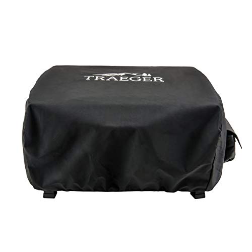 Traeger Grills Ranger Portable Wood Pellet Grill and Smoker, Black Small & Full-Length Grill Cover - Ranger/Scout - Image 5