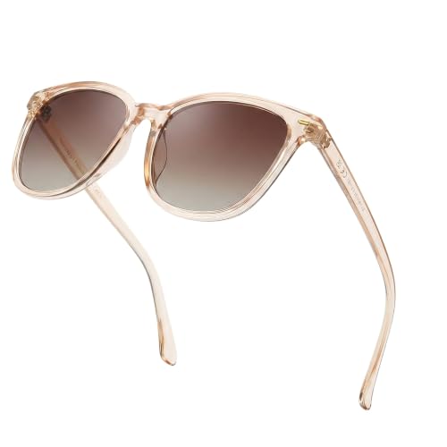 Image of Myiaur Polarized Sunglasses for Women with UV400 Protection Mirrored Lens