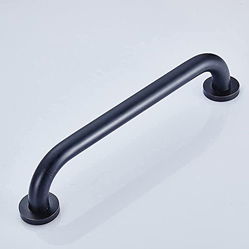 Leyden Brass Shower Grab Bar, Oil Rubbed Bronze Support Bar Bathroom Hand Rail For Handicap Elderly Injury Senior Assist Bar Wall Concealed Mount Handle Safety Home Care 12 Inch #TOP3