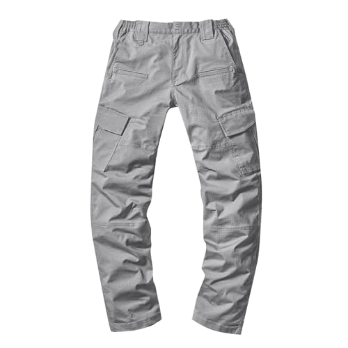 Men's Cargo Pants Ripstop Water Resistant Hiking Work Pant Outdoor Multi Pockets Army Tactical Pants3