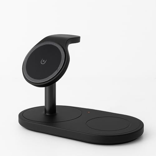 3 in 1 Wireless Charger for iPhone, Apple Watch, AirPods &ndash; Charging Station Stand for Multiple...