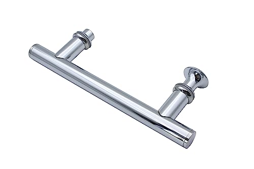 KEABATH Stainless Steel Shower Glass Door Handle Replacement for Shower Enclosure Shower Room Cabin Door Pull Handles 145mm Hole to Hole Center 1PC - Image 4