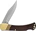 Old Timer 6OT Golden Bear Traditional Lockback Pocket Knife with 3.9in High Carbon Stainless Steel Clip Point Blade, Sawcut Handle, and Lanyard Hole for Hunting, Whittling, Camping, EDC, and Outdoors
