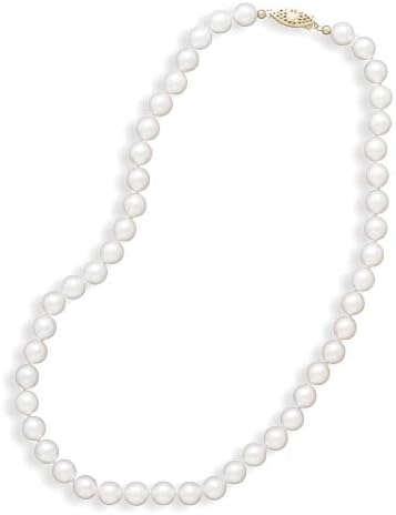30" 7.5-8 mm Grade A Cultured Akoya Pearl Necklace