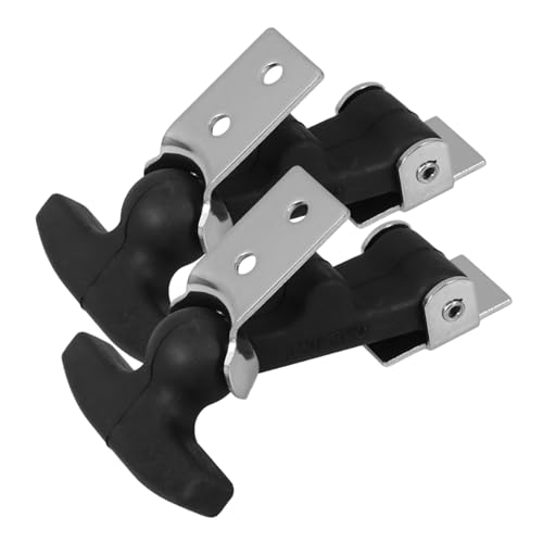 Cabilock Versatile T-Handle Hasp Latch for Toolboxes 2pcs Replacement for Car Hood Catch