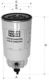 Filtro Separador Dagua Mann Filter Trator Preço Melhor Filtro combustivel Diesel Original Oficina