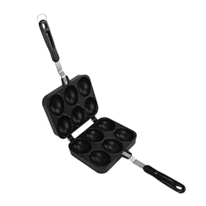 Rizghwoy 6-Loch Doppelseitige Grillpfanne