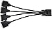 Matrox Cable KX20 TO DVI QUAD-MONITOR ADAPTER CABLE CAB-KX20-4XDF