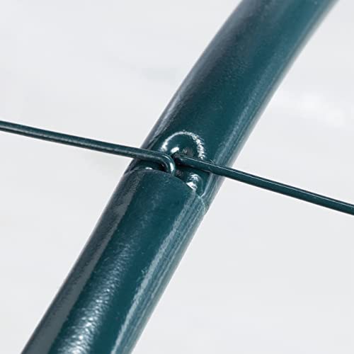 Outsunny Gewächshaus Treibhaus Tomatenhaus Frühbeet 120x60x60 cm Grün 9 Outsunny Gewächshaus Treibhaus Tomatenhaus Frühbeet 120x60x60 cm Grün – Bild 9