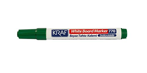 Kraf 770 Tahta Kalemi YEŞİL Doldurulabilir 12'li Paket