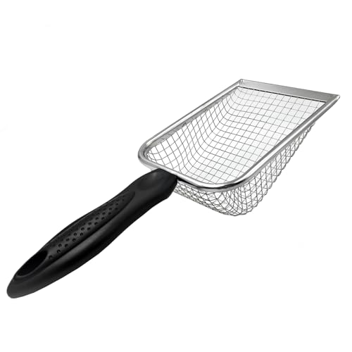 Wzhiy Stainless Steel Cat Litter Scoop - Durable & Easy Clean