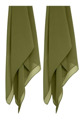 Image of Premium Georgette Hijab for Women, Lightweight and Breathable | 180x70 cm