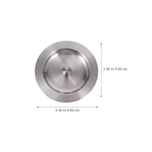 Set de 2 coladores para fregadero de cocina en acero inoxidable miniatura 3