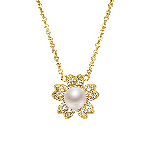 Collier perle naturelle d'eau douce en forme de goutte, nacre pure et reflets lustrés d'exception