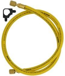 3/8" High-Speed Recovery Hose, 4', 1/4" x 1/4" Flare (Yellow)
