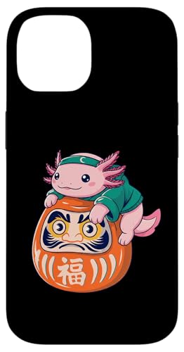 Axolotl {ܐl` {  j̎q ̎q LbY X}zP[X iPhone 14 p