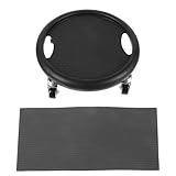 DECHOUS Fitness Gleitscheiben Satz Bauchmuskeltrainings Gleitscheibe mit Kniepolster Leise PP Material Kompakt für Ganzkörpertraining Zuhause Zufällige Farbe Zufällige Farbe