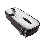 Rangement spacieux : il y a 2 poches principales zippées, cette trousse peut contenir jusqu'à 40 crayons ou stylos, ainsi que des règles, des gommes et d'autres éléments essentiels, offrant un grand espace pour la catégorisation.