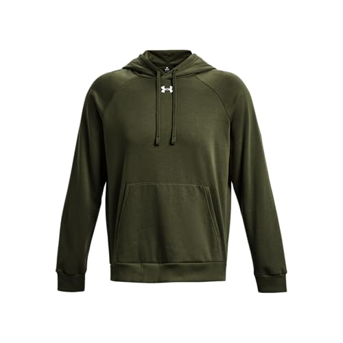 Under Armour Uomo UA Rival Fleece Hoodie Shirt