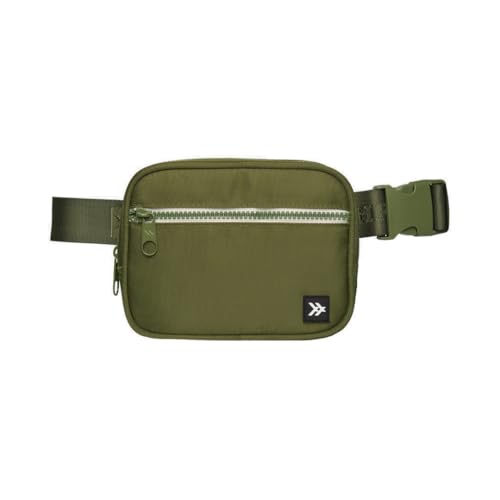 Thread Wallets Fanny Pack Small Travel Crossbody Bags for Women, Men - Durable, Stylish, Convenient Womens & Mens Cross Body Sling Bag Fanny Pack for Phone & Personal Items (Olive)