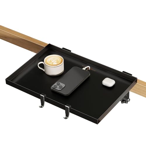 Table d'appoint de lit pour smartphone et lunettes au dortoir - 8