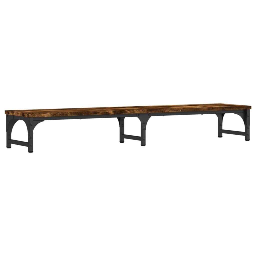 Generico Supporto Monitor Rovere Fumo 105x23x15,5 cm Legno Multistrato,Dispositivi elettronici,Accessori per dispositivi elettronici,Accessori per Computer,Rialzi e Supporti per computer-834012