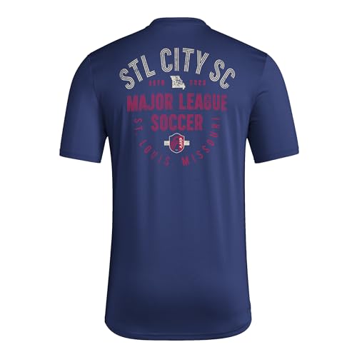 Image of adidas Men's Inter Miami CF Local Pop Short Sleeve Pre-Game T-Shirt