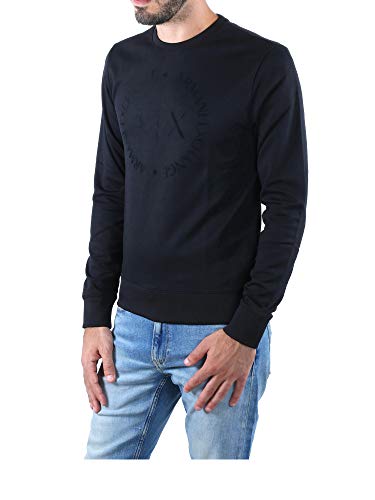 A|X ARMANI EXCHANGE Men's Long Sleeve Sweatshirt with Big Logo2