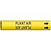 Brady 4108-A, 47921 Brady Snap-On Pipe Marker, (Pack of 25 pcs)