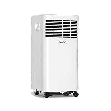 COMFEE' Condizionatore d'Aria Portatile, 5000 BTU/h, Efficiente e Comfortevole, Ridotto Consumo Elettrico in Stand-By, Timer, Funzione Follow Me, Installazione e Trasporto Semplificati