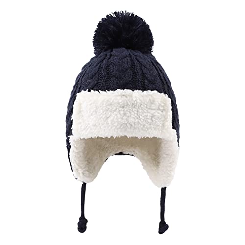 XIAOHAWANG, Gorro de Invierno para bebés y niñas, Gorro con Orejeras, Gorro con Forro Polar...