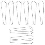 MAGICLULU 10piezas Clip De Espina De Pescado Pinzas De Acero Inoxidable Para Quitar Espinas De Pescado Herramientas De Cocina Preparación De Lubina