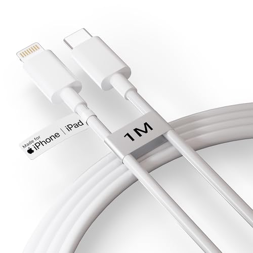 Image of AILKIN USB C to Lightning MFI CERTIFIED, 27W Cable Compatible for iPhone 14 /13 /12 /11 Pro Max /XS MAX /XR /XS /X /8 /iPad & iPod, Fast Charging Lightning Cable, Durable Lightning Cable.