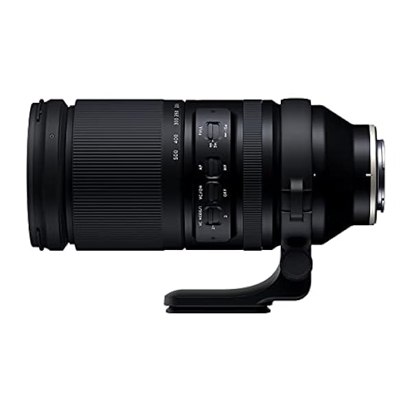 Tamron Objetivo para Sony E-Mount (150-500 mm, F/5-6.7, di III VC VXD, para Montura Sony E-Mount), Negro