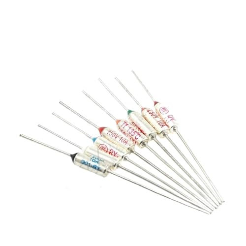 Fusible thermique 15A 250V de rechange type coupe-circuit de température 95°C