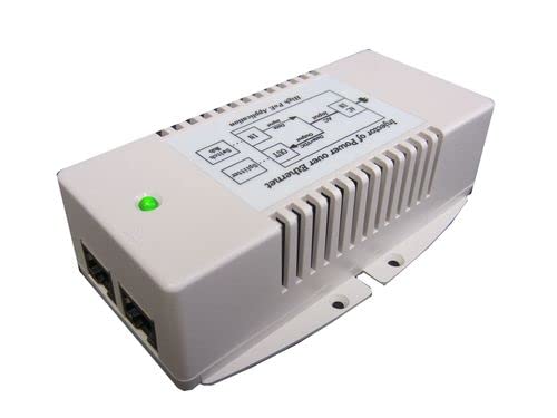 TP-POE-HP-56G-FBN - 56V 4Pair Gigabit Passive Poe Injector, 60W, with US Power Cord