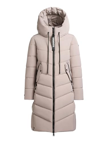 khujo Wintermantel MIKIA in Beige, Größe S