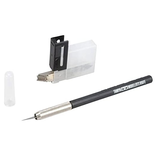 Tamiya Cuchillo de modelismo, Multicolor (74040)