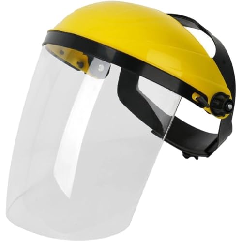 Protector De Seguridad para Amolar Y Cortar, Protector para Motosierra, Máscara De Seguridad De Protección Completa, Casco De Seguridad para Desbrozar Y Trabajar En Jardín.