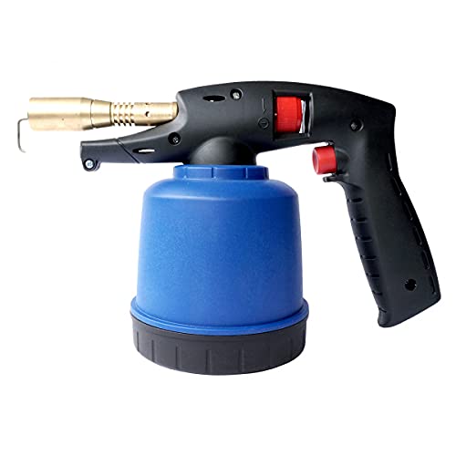 Lötlampe mit Piezozündung inkl. 6x Butan-Propan-Gas-Kartuschen 190g Lötbrenner Bunsenbrenner Gasbrenner – Bild 3