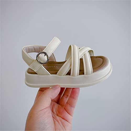 Big Girl Sandals Summer Roman Thick Bottom Sticky Shoelaces Princess Shoes Daily with Skirt Wearing Frisky Shoes3