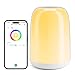 Produktbild meross Smart LED Tischlampe Touch Dimmbar Funktioniert mit Apple HomeKit, RGBWW WLAN Nachtlampe für Schlafzimmer Wohnzimmer mit Typ-C-Schnittstelle, Funktioniert mit Alexa und Google Home