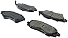 StopTech 308.07970 Street Brake Pads; Front with Shims and Hardware