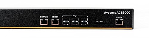 Image of Vertiv Avocent ACS8000 Serial Console, 8 Port Serial Console Server, Dual AC Power, Expanded Memory Capabilities, Remote Data Center and Out of Band Management, Analog Modem (ACS8008MDAC-400)