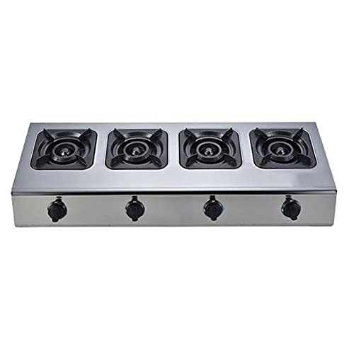 Estufa a gas empotrable 4 puestos 110V